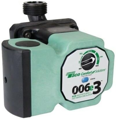 Taco 006e3 ECM High-Efficiency Hot Water Circulation Pump