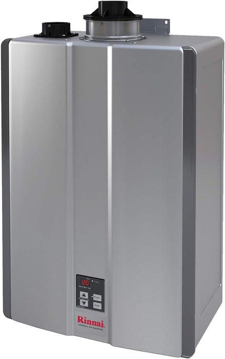 RINNAI Rur Series Sensei Se+ Tankless Hot Water Heater: Indoor Installation