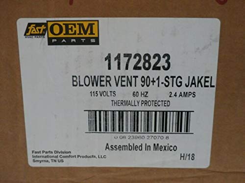 1172823 - ICP OEM Furnace Draft Inducer Blower Assembly (Sub: 1014338) - Arcoaire, Comfort Maker, Tempstar, Heil, Keeprite, International Comfort Products