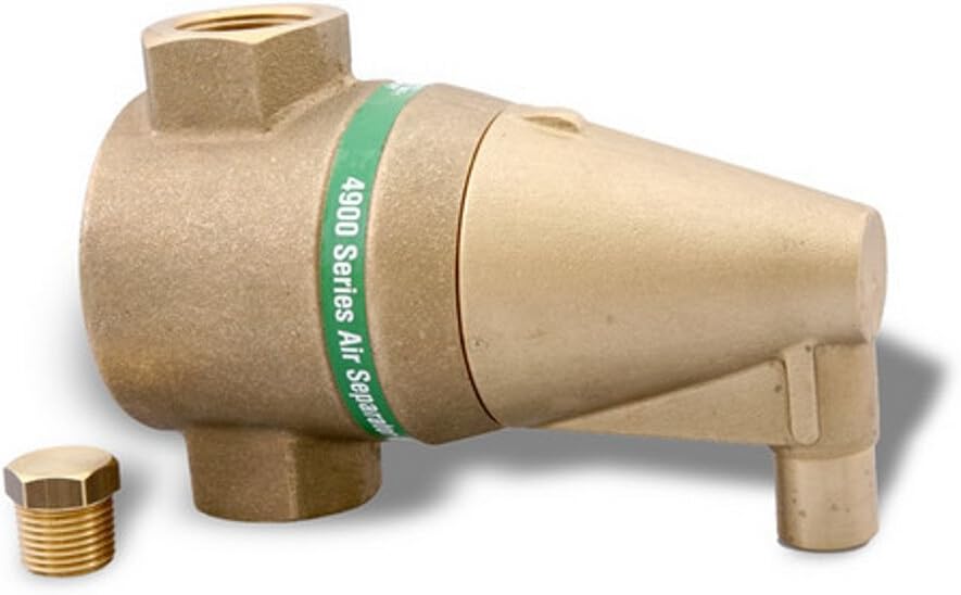 Taco 49100C-2 1-Inch Air Separator Sweat Valve Connection