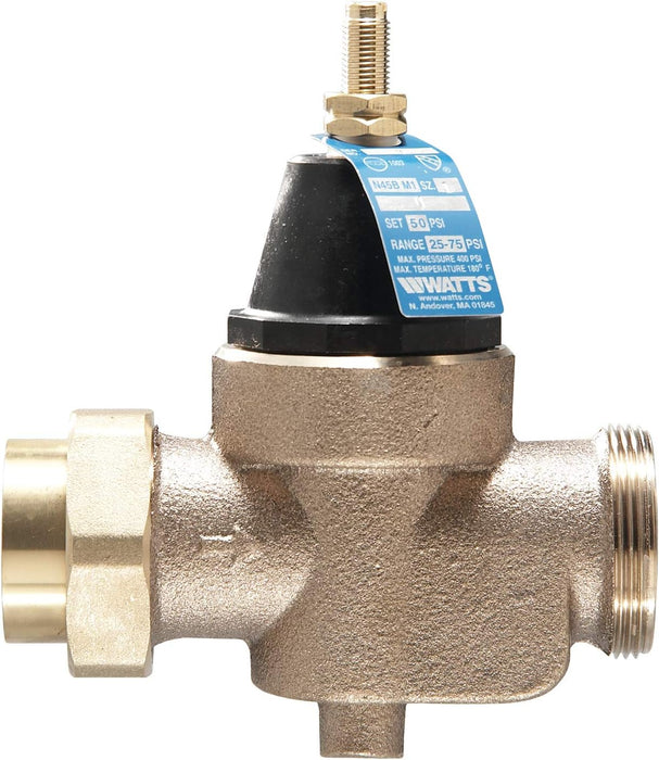 WATTS BRASS & TUBULAR 1 LFN45BM1-U 1" Standard Capacity Lead Free Water Pressure Reducing Valve