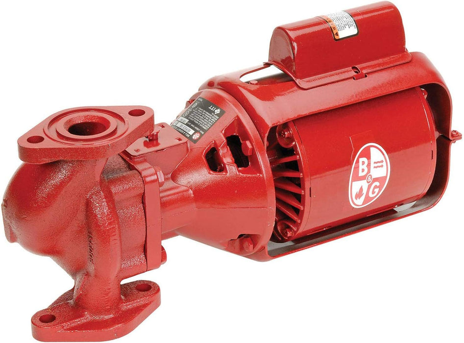 Bell & Gossett 106189 Bell & Gosset Iron Body Circulator Pump, Red