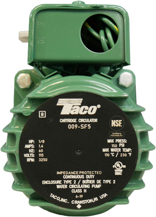 Taco 009-SF5 Stainless Steel Circulator Pump